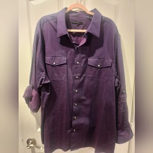 Mens Synergy brand long sleeved dress shirt